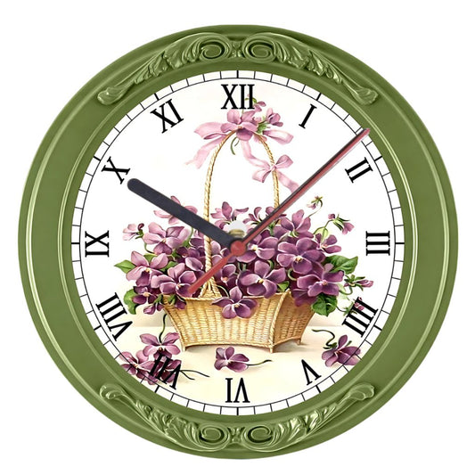 Flower Clock 8 - Print Concept