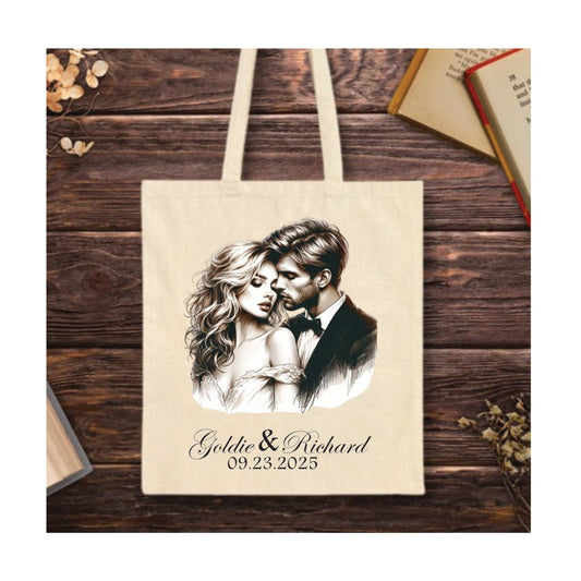 Wedding Tote Bag - Print Concept