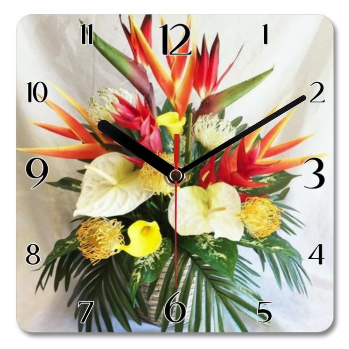 Flower Clock 1 - Print Concept