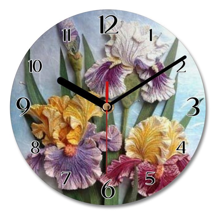 Flower Clock 7 - Print Concept