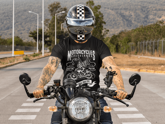 Printed Motorcycle T-Shirt 1 - Print Concept