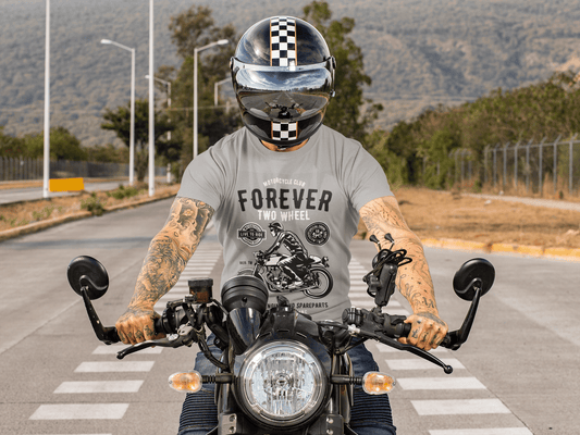 Printed Motorcycle T-Shirt 2 - Print Concept