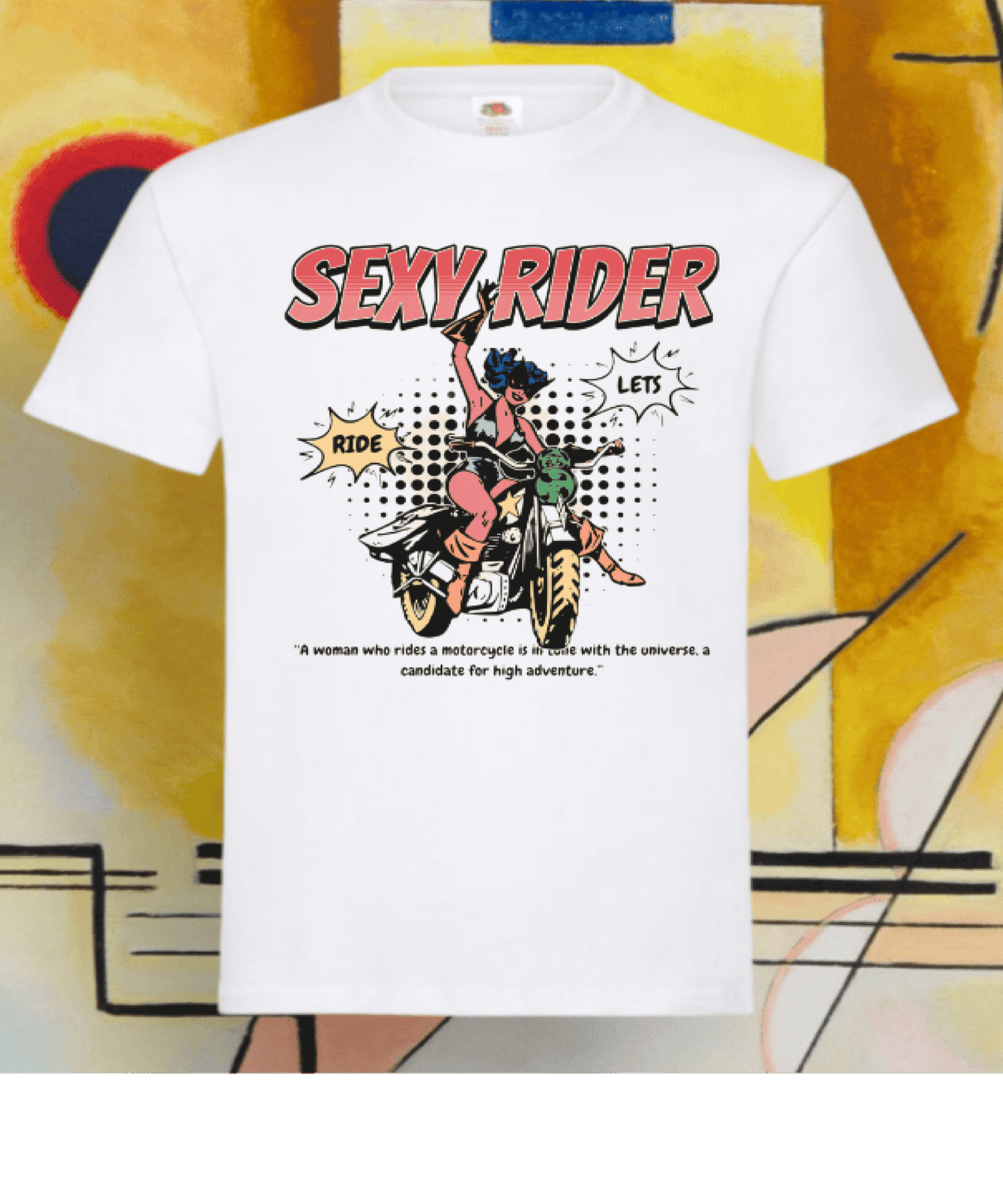 Sexy Rider T-Shirt - Print Concept