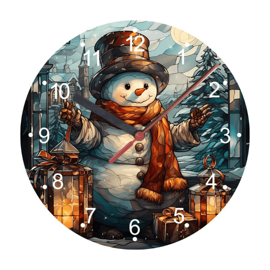 Special Glass Clock 14 - Print Concept